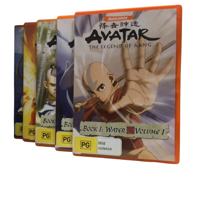 Avatar The Ledgend of AANG Book 1 Volumes 1-5 DVD Set