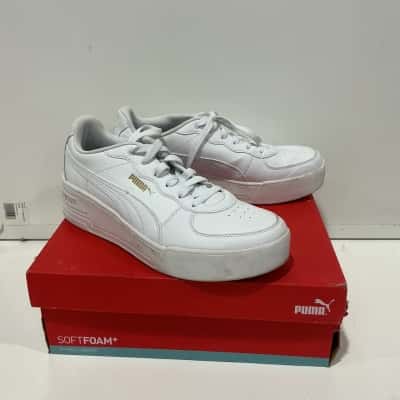 Puma Womens Size 9 Sneakers White 