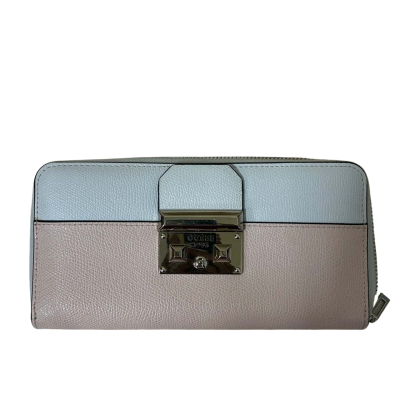 Guess Pink and White clutch wallet 