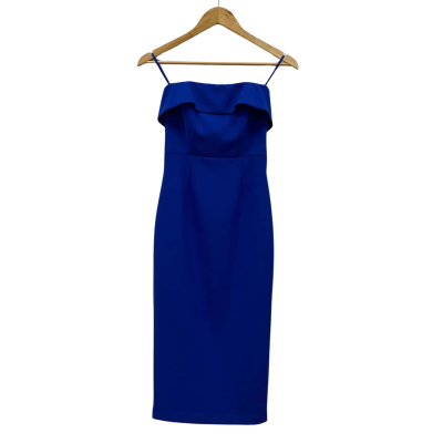 Bardot Women's Corset Dress Size 6 Blue RRP$150