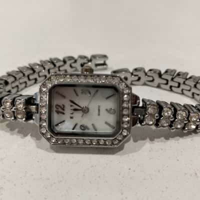 Elite Mother of Pearl Watch - Working 