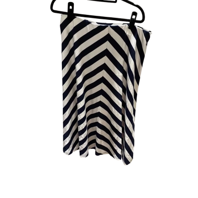 Sportscraft Womens  Size 12 A-Line Skirt Black  / White   NWOT 