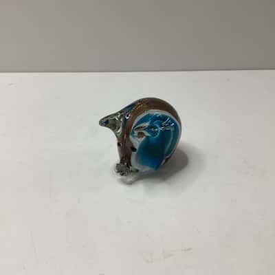 Pig Glass Art Figure 