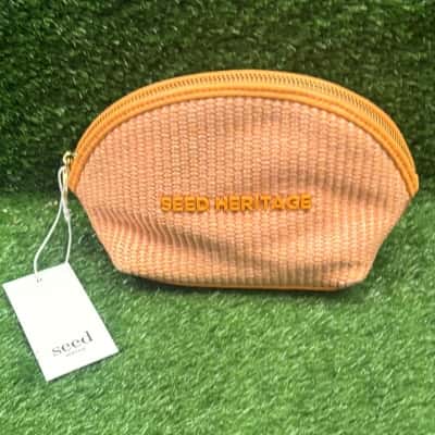 Seed Heritage Tangerine Make Up Bag (New)