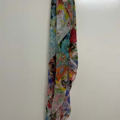  Women's One Size Scarf - Multi-coloured