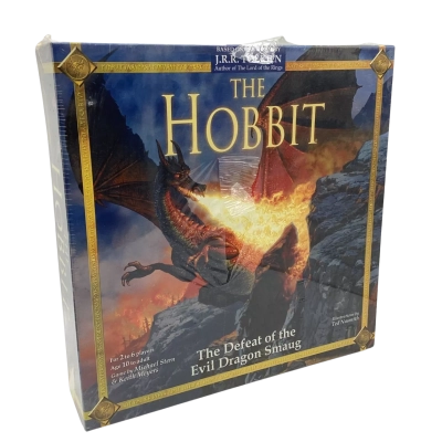 BNIB “The Hobbit - The Defeat of the Evil Dragon Smaug” Board Game. Sealed but some damage to cellophane