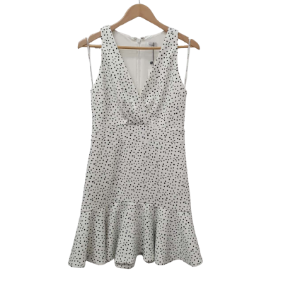 Sheike Womens  Size 10 Sleeveless Dress  Polka Dot 
