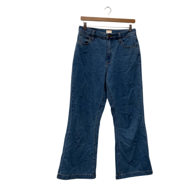 Gorman Womens  Size 12 Bootcut /Wide Leg Jeans Blue 