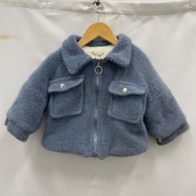 Ka Bei Yi Sha Kids Size 5 Jackets Blue 
