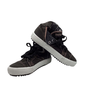 Mens Size US9 Blowfish Malibu Hi Tops Dark Brown Sneakers CAB