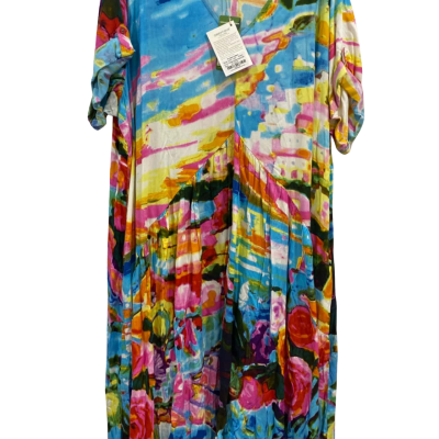 Orientique Womens Maxi Dress Multicoloured 