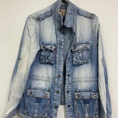 Guess Los Angeles Size 6 Denim Jacket 
