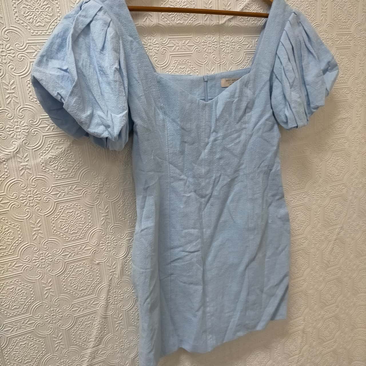 knee length dresses for ladies Bec And Bridge Clover Mini Dress in Blue  COLOUR YOU BEAUTIFUL