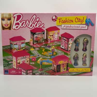 ‘Barbie Fashion City’ 2011 Board Game 