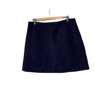 COS Womens  Size 42 Midi Skirt Navy Blue 