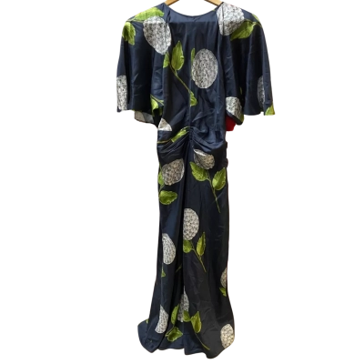 Oroton Snowdrop Print Dress North Sea Size 12 
