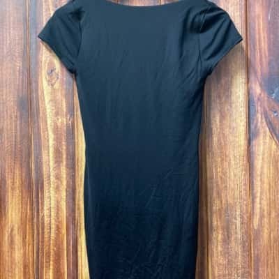 Meshki  Size S Black  backless mini dress new 