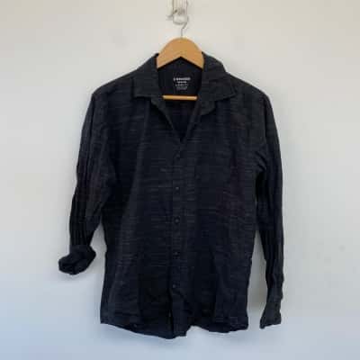 Connor Black Long Sleeve Shirt Size M 