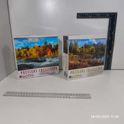 Autumn Landscapes Puzzles Duo Sealed As New PreOwned 