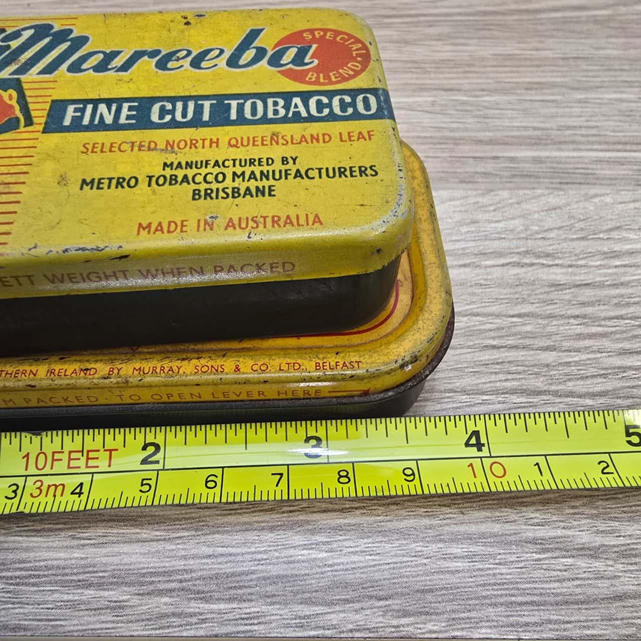 Pair of Vintage Tobacco Tins – Mareeba Fine Cut & Murray's Erinmore  Flake(s) - Used Good