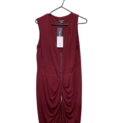 City Chic Womens  Size XS Party Dress Champagne / Red 