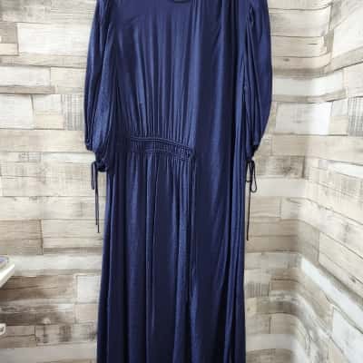 Ted Baker Womens  Size 5 Dark Blue Dress