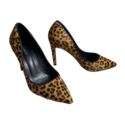 Jo Mercer Leopard Heels Size 38