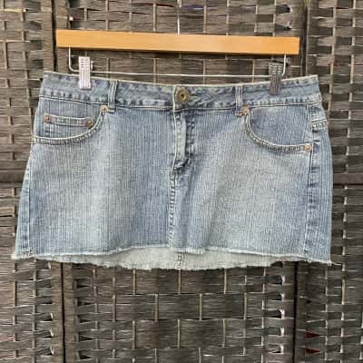 Palladio Womens  Size XXL Denim Skirt / Mini Skirt Blue 