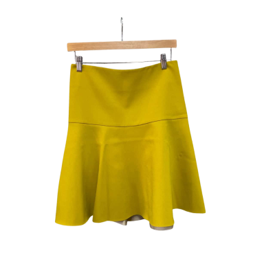 COS Womens  Size 36 Mini Skirt Yellow 