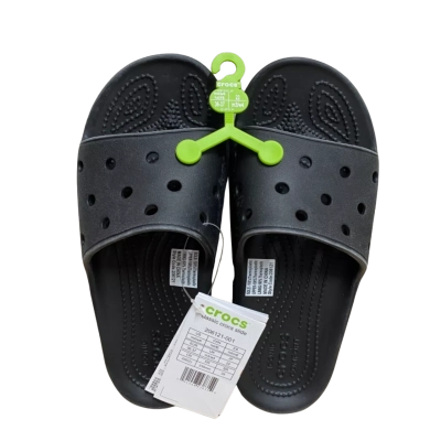 Black Classic Crocs Slide