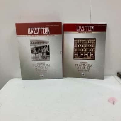 LED Zeppelin Alfreds Platinum Album Editions Boxset Set 