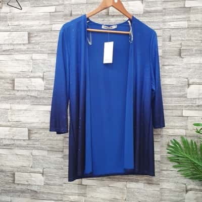Noni B Womens  Size M Cardigan Blue 