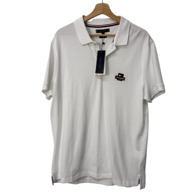 Tommy Hilfiger Mens  Size XL Polo Shirt White 