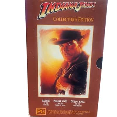 Indiana Jones collectors edition VHS 