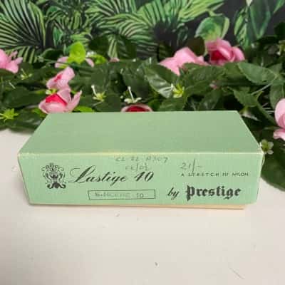 Vintage nylon stockings tan stay ups