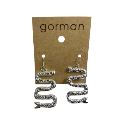 Gorman Womens Earrings Sterling Silver Plated