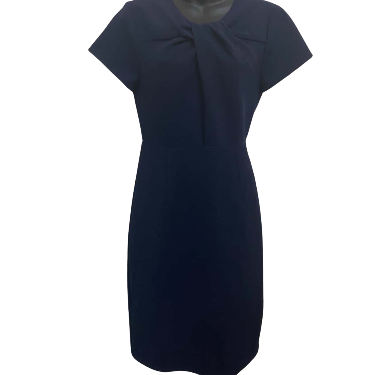 Willa Womens Size 10 Navy Blue Dress