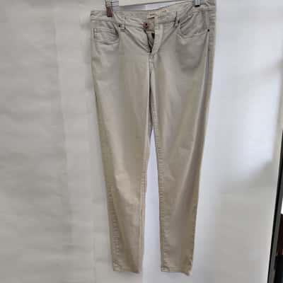 Womens Country Road Women's Chino Trousers – Light Beige/Stone – Made in China