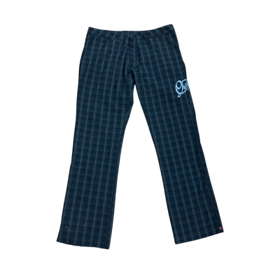 Y2K Quiksilver Black Pinstriped Pants Size 32