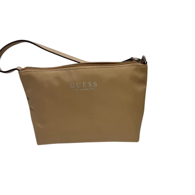 Guess Womens Cosmetic Bag Beige 