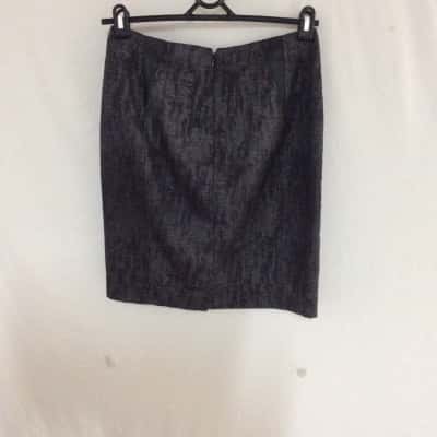 David Lawrence Womens  Size 8 Mini Skirt Black  / Grey 