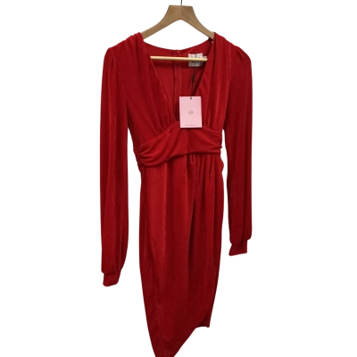 HELLO MOLLY Womens Dress Size 10 / M Red 