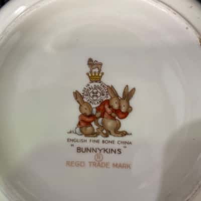 Royal Doulton Bunnykins bowl and Teacup.