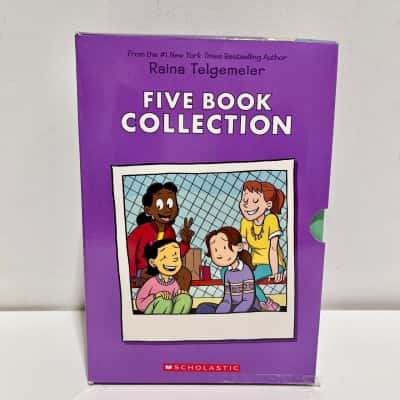 RAINA TELGEMEIER FIVE BOOK COLLECTION