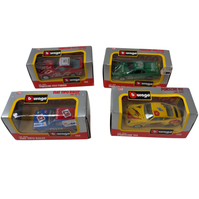 BNIB 4x diecast super cars
