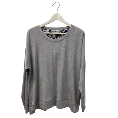 Florence Broadhurst Womens  Size XL Long Sleeve Top Grey 