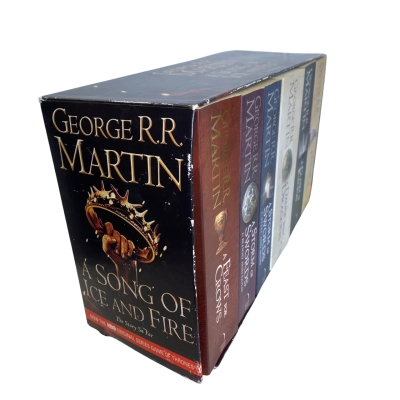 A Song Of Ice and Fire George R.R. Martin 6 Books Collection 