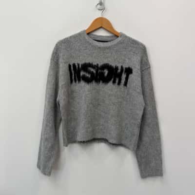 Insight Blur Brushed Sweater - Size S 