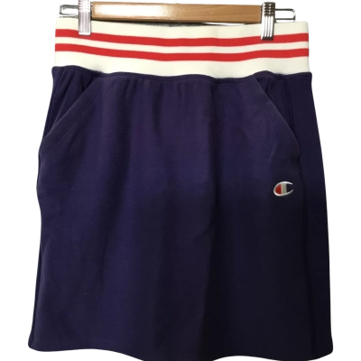 Champion Womens Blue Fleece Skirt Size M