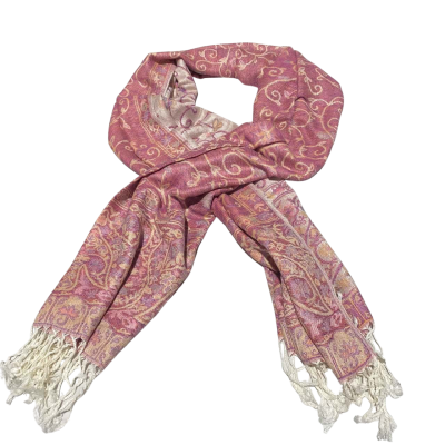  Womens Scarf Pink 100%  Cashmere Pashmina 70 x 190 cm 